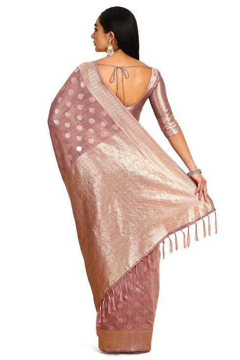 Vasthrlay Tussar Design Tassels