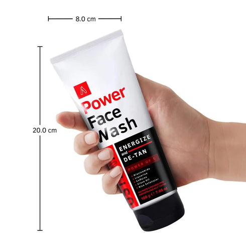 Ustraa Power Face Wash - 100g