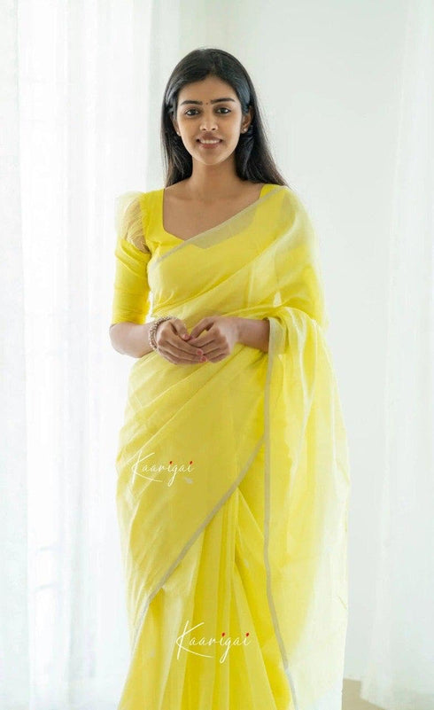 Vasthrlay Cotton Unstitched Saree