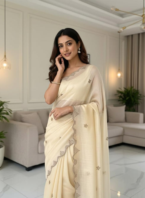 Vasthrlay Organza Traditional Sari Az Ys Dolby Pista Ss Saree