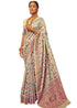 Vasthrlay Kanjivaram Unstitched Saree
