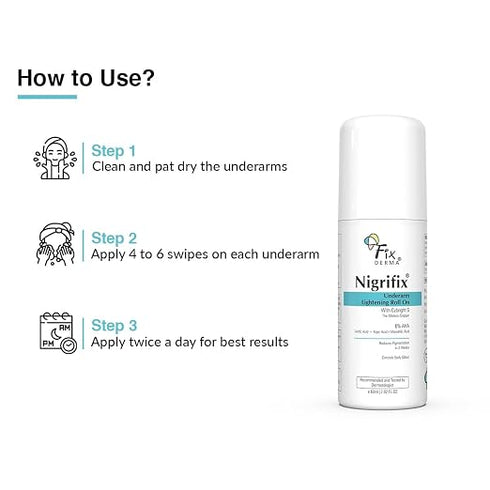 Fixderma Nigrifix Underarm Roll on