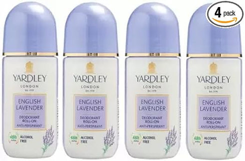 Yardley London 4 English Lavender Deodorant Roll-on