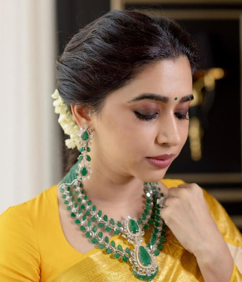 Vasthrlay Yellow Kanjivaram Saree
