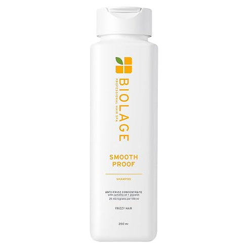 Biolage Smooth Proof Anti Frizz Shampoo for Dry and Frizzy Hair with Camellia