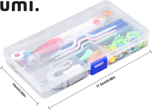 53-Piece Crochet Hooks and Knitting Needles Set