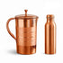 2 Litre Copper Jug & 1 Litre Bottle