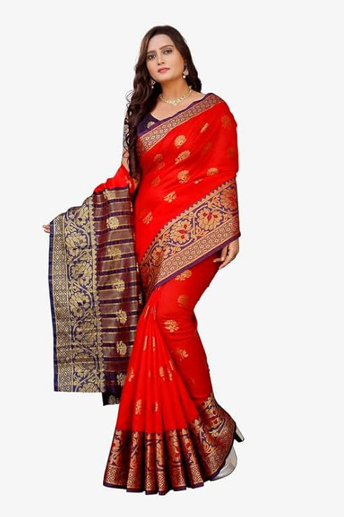 Vasthrlay Kanjeevaram Lichi Silk Ethnic Wear