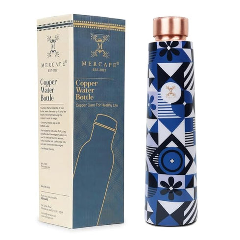 MERCAPE® - 100% Pure Copper Water Bottle