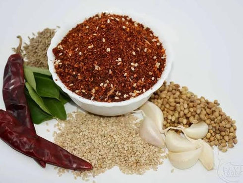 Mithos Nuvvula Karam Powder Jar