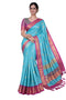 Vasthrlay Traditional Matching Unstitched Orangeblack