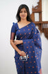 Vasthrlay Banarasi Unstitched Saree