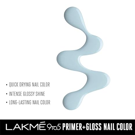 Lakme 9To5 Primer + Gloss Nail Colour 6ml