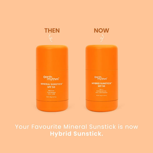 Earth Rhythm Sunscreen Stick SPF 50 Hybrid Sunscreen
