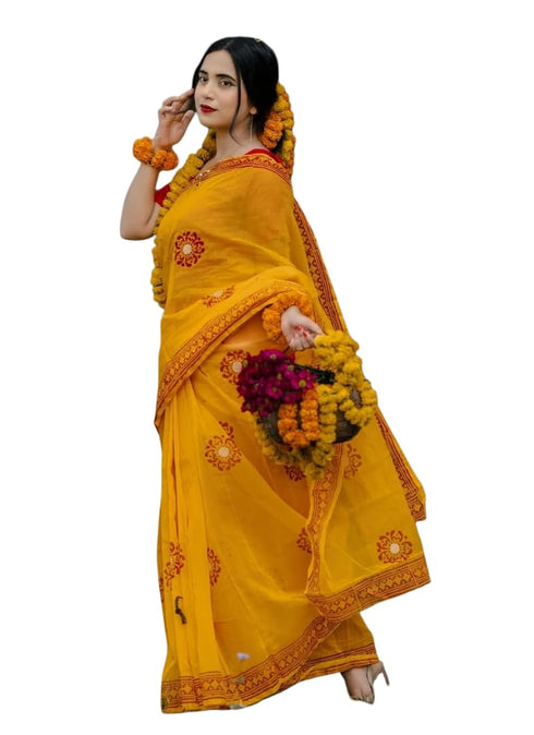Vasthrlay Traditional Printed Lightweight