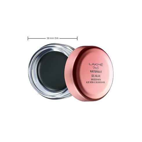 Lakme 9 To 5 Natural Gel Kajal Black 3G
