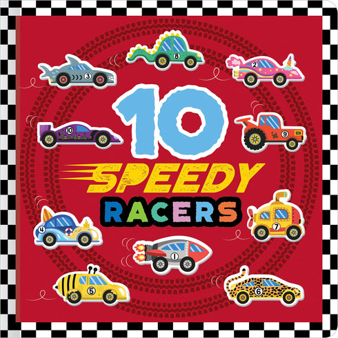 Oxfordbookstore Count Down Board Books 10 Speedy Racers