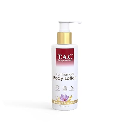 TAC Kumkumadi Body Lotion for Dry Skin