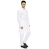 Vasthrlay Men's White Cotton Kurta Pyjama for Festive