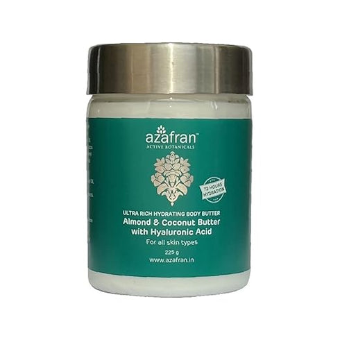 Azafran Organics Ultra Rich Hydrating Body Butter Cream