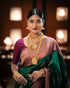 Vasthrlay White Kanjivaram Saree