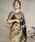 Vasthrlay Kanjivaram Wedding Banarasi Vruksh 50 Saree With Blouse Piece