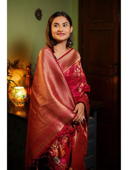 Vasthrlay Kanjivaram Saree