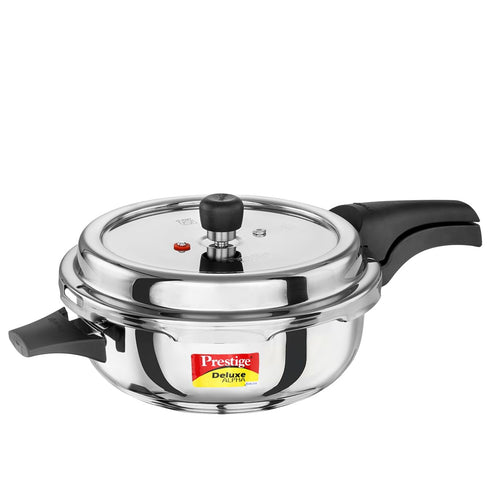 Prestige Deluxe Alpha Stainless Steel Pressure Cooker 4.0 L