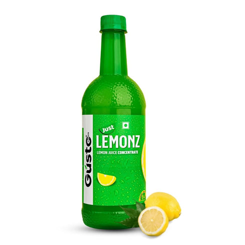 Gusto Foods Yellow Lemon Juice Concentrate | Fresh Lime Juice Extract