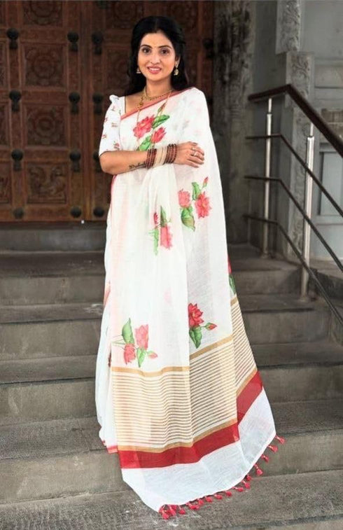 Vasthrlay Printed Elegant Lightweight Festive