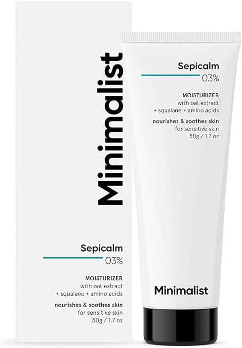 Minimalist 3% Sepicalm + Oats Moisturizer for Face