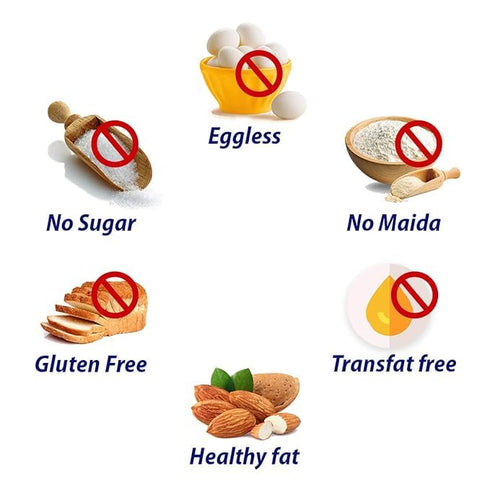 Diabexy Sugar Free Almond Cookies 200 g