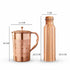 2 Litre Copper Jug & 1 Litre Bottle