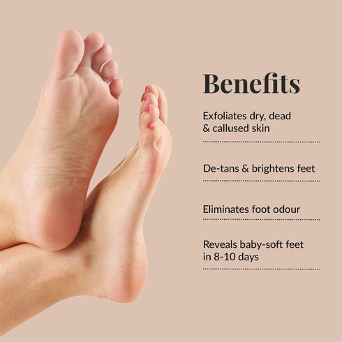 LuxaDerme Peeling | Exfoliating Foot Mask