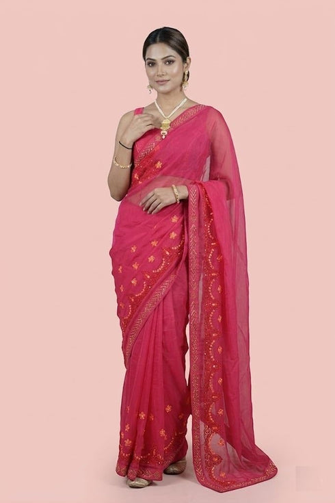 Vasthrlay Embroidered Swarovski Ethnic Wear