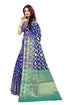 Vasthrlay Banarasi Pink Blue Ethnic Wear