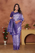 Vasthrlay Kanjivaram Blouse Purple Peachpurple