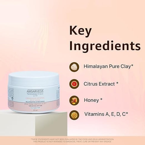Amsarveda Himalayan Mud Mask - 225gm