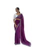 Vasthrlay Georgette Embellishments Scalloped Traditional