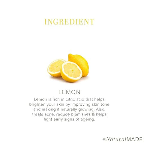 Khadi Natural Ayurvedic Herbal Handmade Lemon Soap