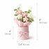 Artificial Crochet Flower Bouquet, Pink Daisy, Pack of 1