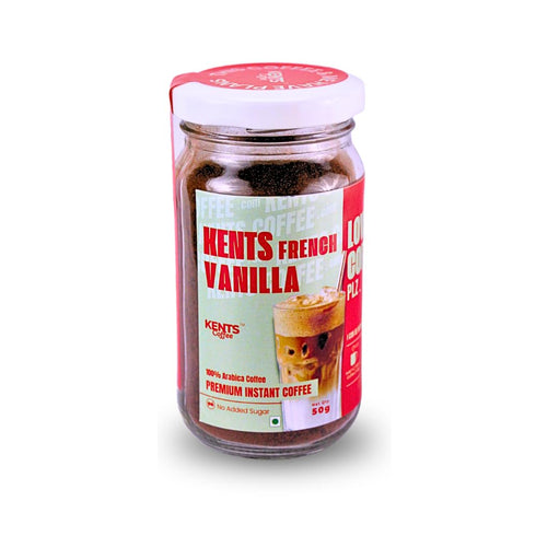 Kents Coffee French Vanilla Instant Coffee 50g