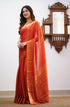 Vasthrlay Kanjivaram Unstitched Saree