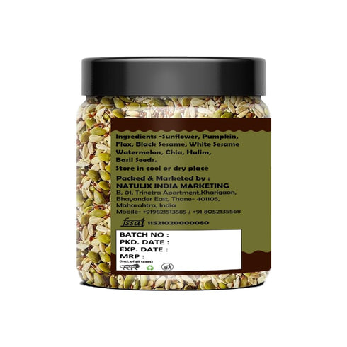 NatureOnus 9-in-1 Raw Seeds Mix