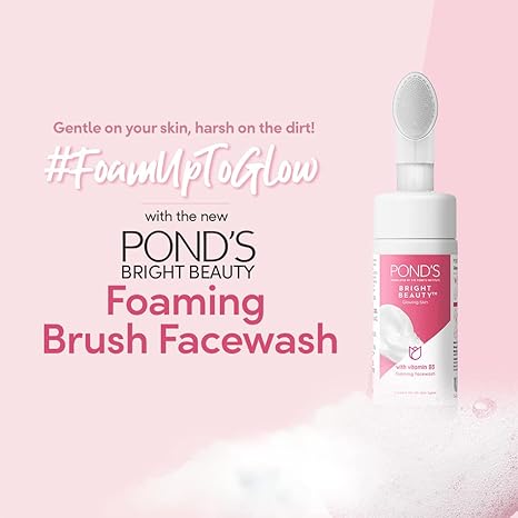 Pond's Bright Beauty Foaming Brush Facewash