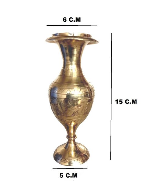 Brass Handicraft Flower Vase/Flower