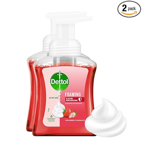 Dettol Foaming Handwash Pump - Strawberry