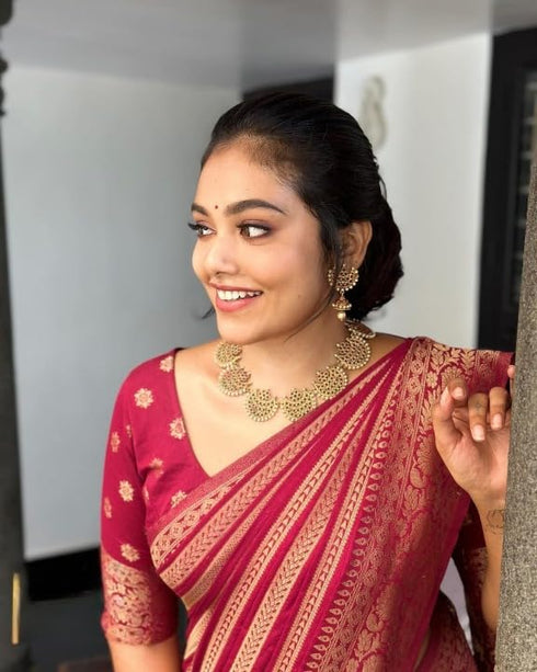 Vasthrlay Kanjivaram Wedding Saree