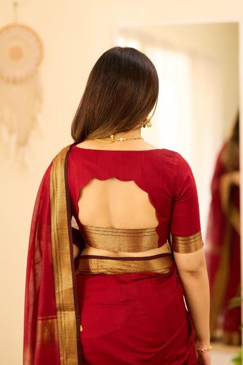 Vasthrlay Traditional Unstitched Saree