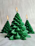 Christmas Tree Candle Set of 2